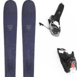 ROSSIGNOL RALLYBIRD 102 + LOOK PIVOT 14 GW B115 BLACK/ICON
