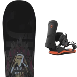 ROSSIGNOL JIBSAW + UNION ULTRA BLACK ORANGE