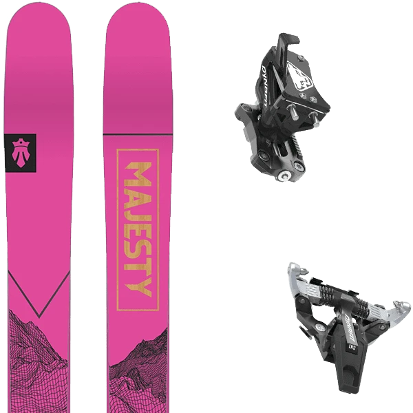 MAJESTY SUPERPATROL + DYNAFIT SPEED TURN BLACK/SILVER