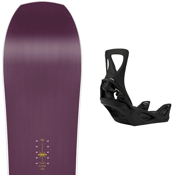 NITRO KARMA W + BURTON STEP ON W BLACK