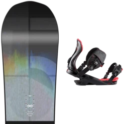NITRO CINEMA + ROSSIGNOL COBRA BLACK M/L