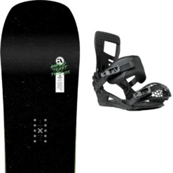 AMPLID TICKET TWIN + NIDECKER MUON-X BLACK