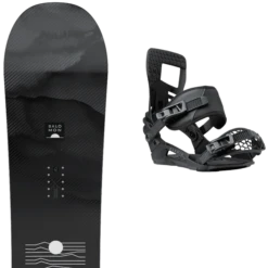 SALOMON PULSE + NIDECKER MUON-X BLACK