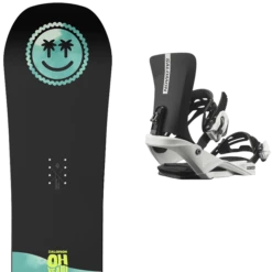 SALOMON OH YEAH GROM + SALOMON RHYTHM JR BLACK/WHITE