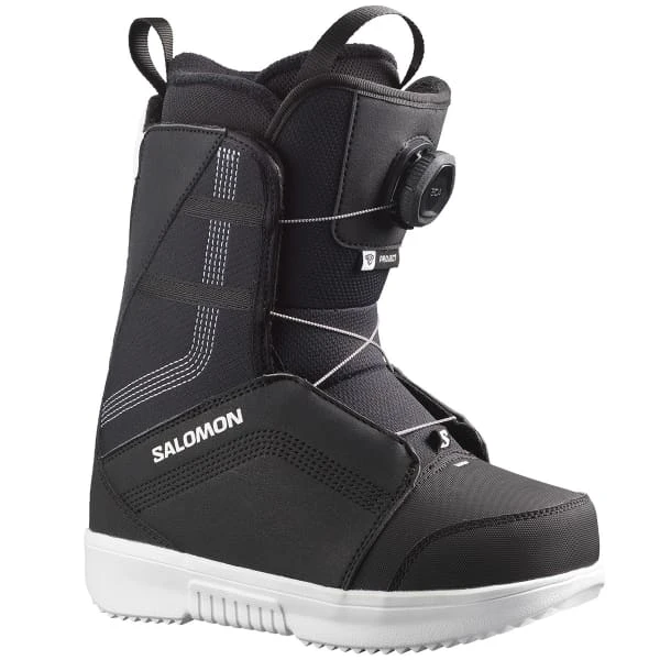 SALOMON PROJECT BOA BLACK/BLACK/WHITE 23