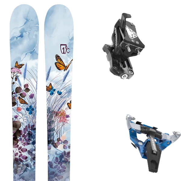 ICELANTIC MAIDEN 101 LITE + DYNAFIT SPEED TURN BLUE