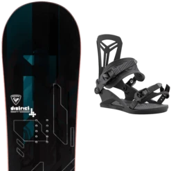 ROSSIGNOL DISTRICT WIDE BLACK + UNION FLITE PRO BLACK