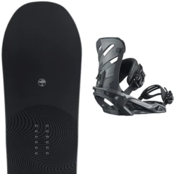 ARBOR FORMULA CAMBER + SALOMON RHYTHM STORMY WEATHER