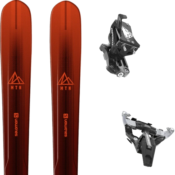 SALOMON MTN EXPLORE 88 + DYNAFIT SPEED TURN BLACK/SILVER