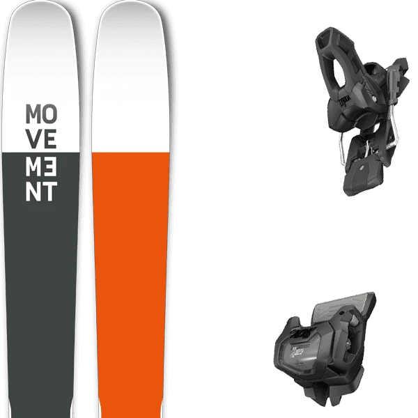 MOVEMENT GO 115 REVERSE TI + TYROLIA ATTACK 11 GW W/O BRAKE A