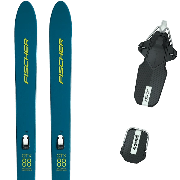 FISCHER EXCURSION 88 CROWN/SKIN XTRALITE + ROTTEFELLA XPLORE BC OFFTRACK