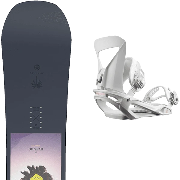 SALOMON OH YEAH W + SALOMON SPELL W WHITE