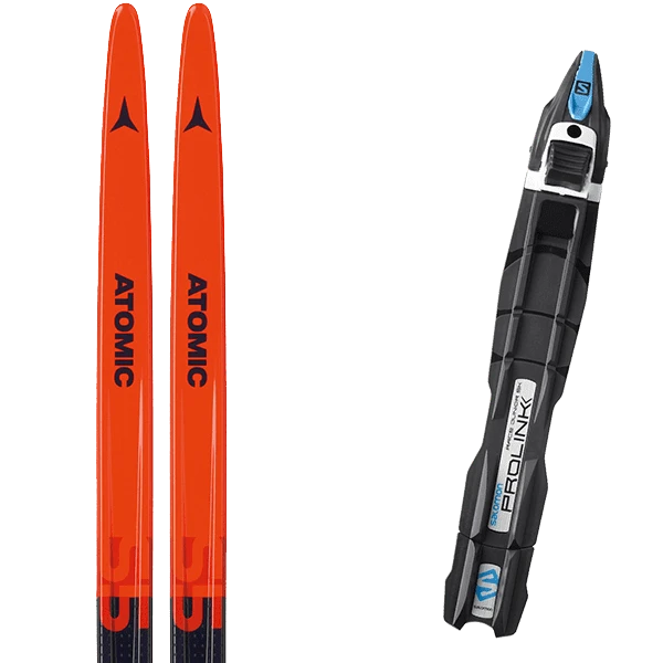 ATOMIC REDSTER S5 JUNIOR + SALOMON PROLINK RACE JR SK